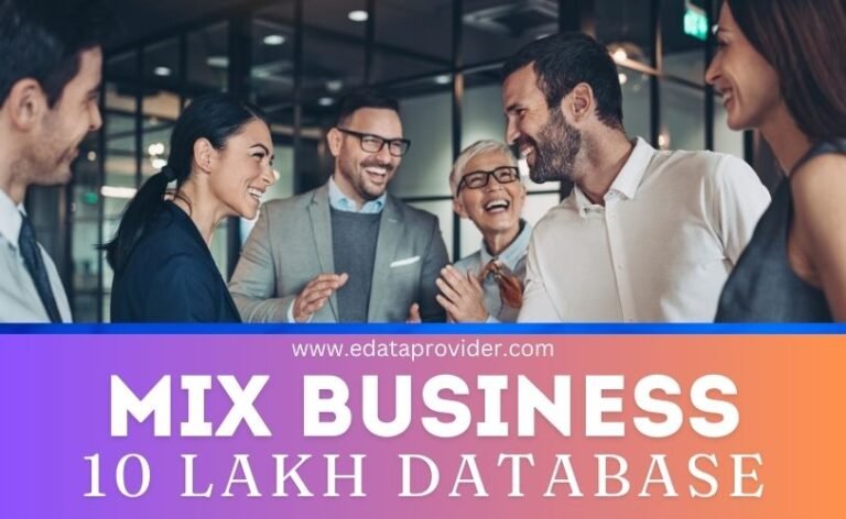 All India Mix Business Company Corporate Data Database