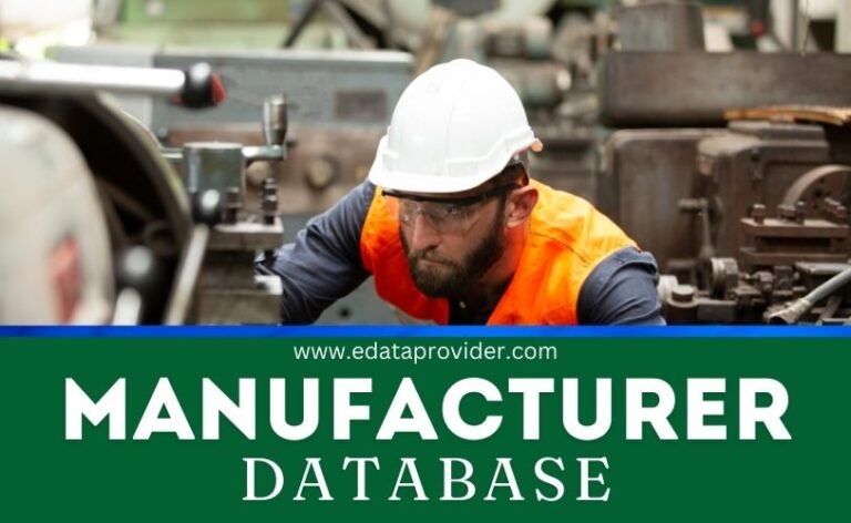 MANUFACTURER COMPANY DATABASE